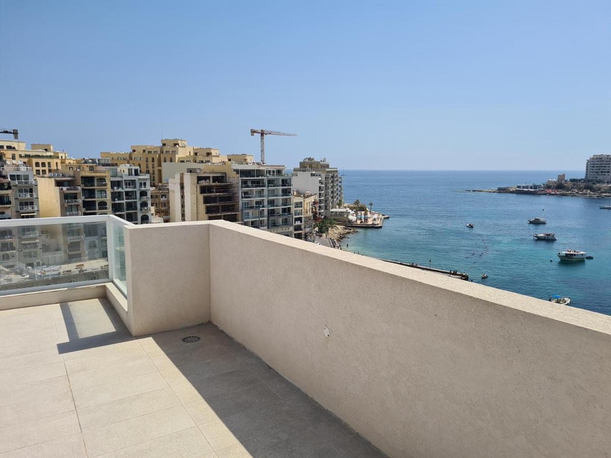 St Julians Bay Sea Front Apartments San Ġiljan Buitenkant foto