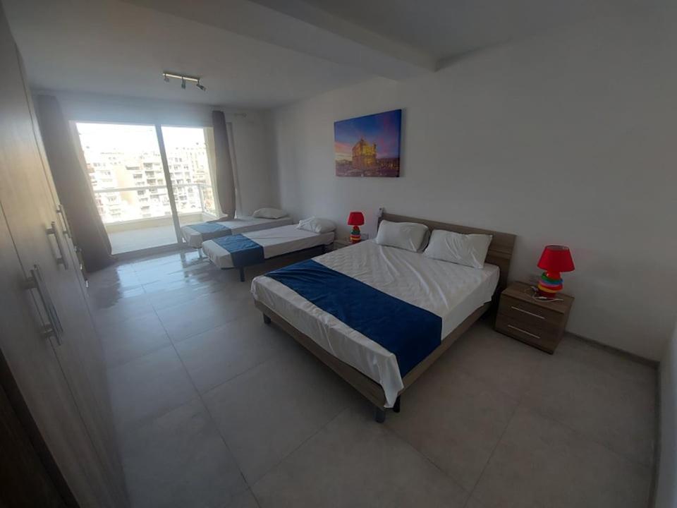 St Julians Bay Sea Front Apartments San Ġiljan Buitenkant foto