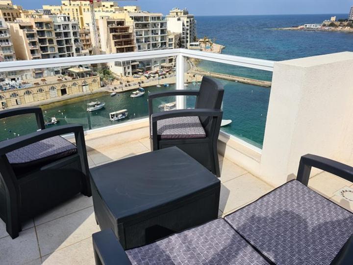St Julians Bay Sea Front Apartments San Ġiljan Buitenkant foto