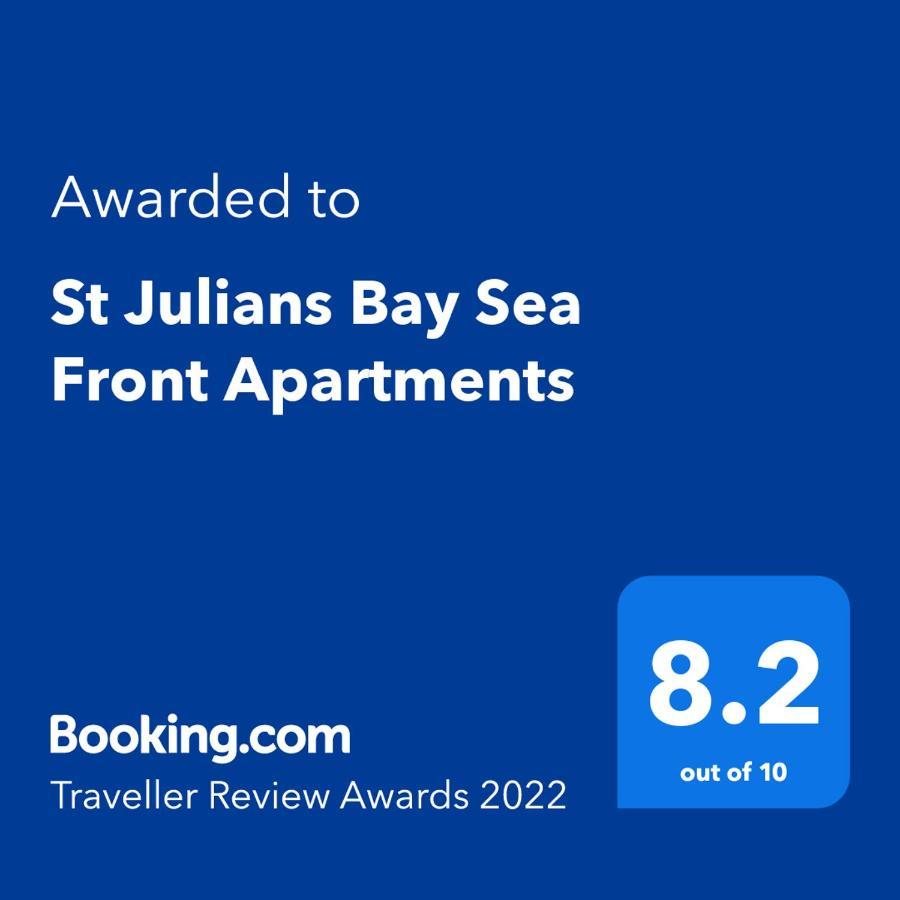 St Julians Bay Sea Front Apartments San Ġiljan Buitenkant foto
